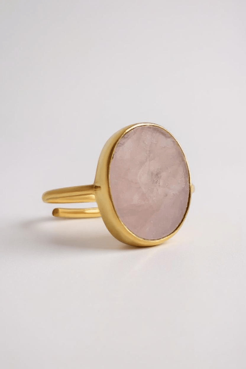 IBU JewelsIBU Jewels Ring SueClothingRose Quartz - Blue Water Clothing