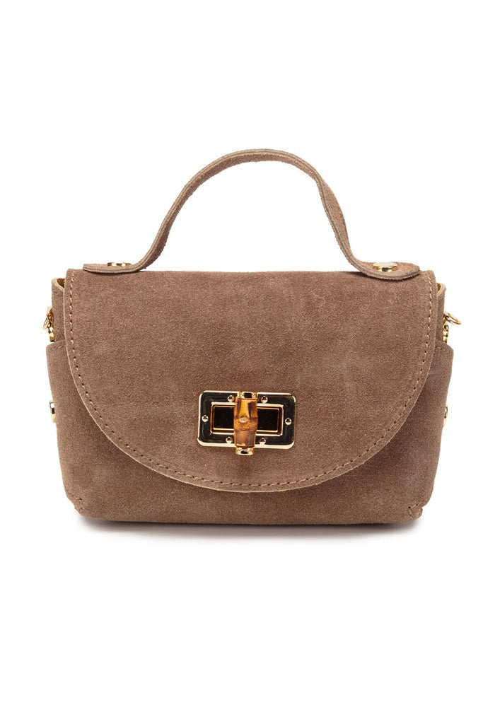 Elie Beaumont Mini Bamboo Bag Suede