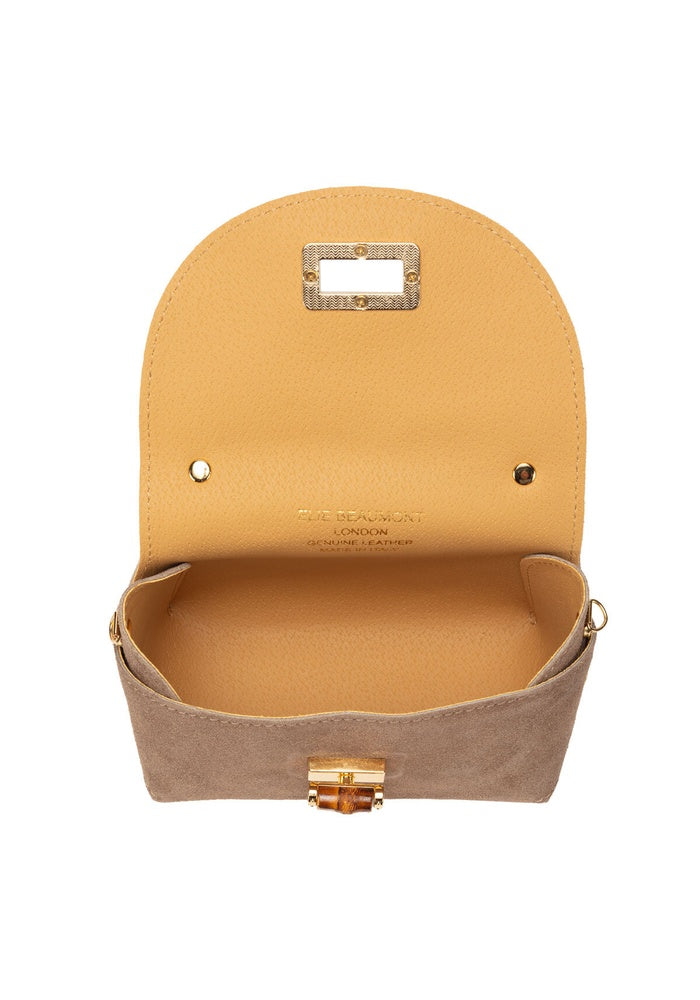 Elie Beaumont Mini Bamboo Bag Suede