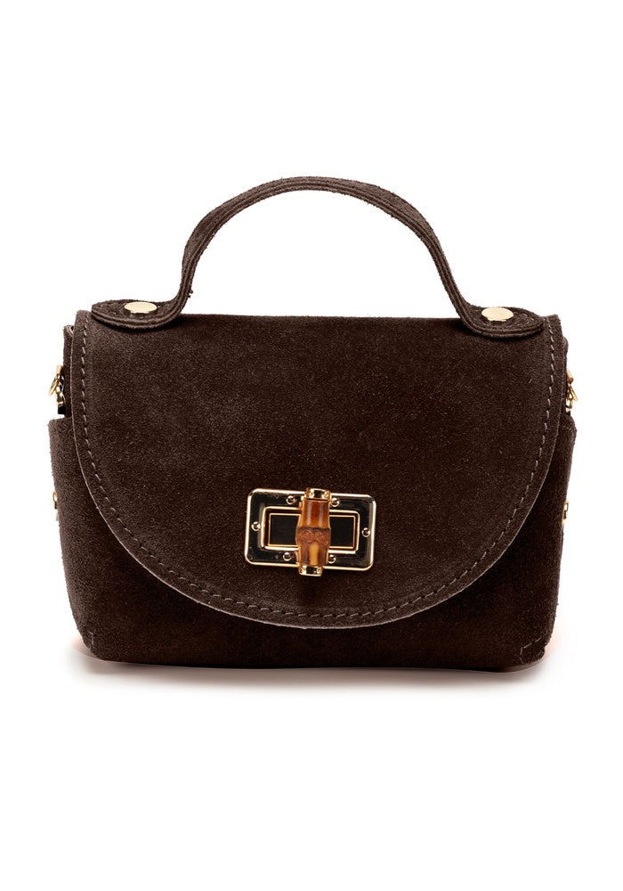 Elie Beaumont Mini Bamboo Bag Suede