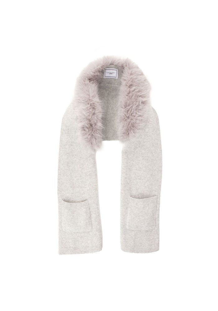 Elie Beaumont Winter Stole Elite Fur Collar