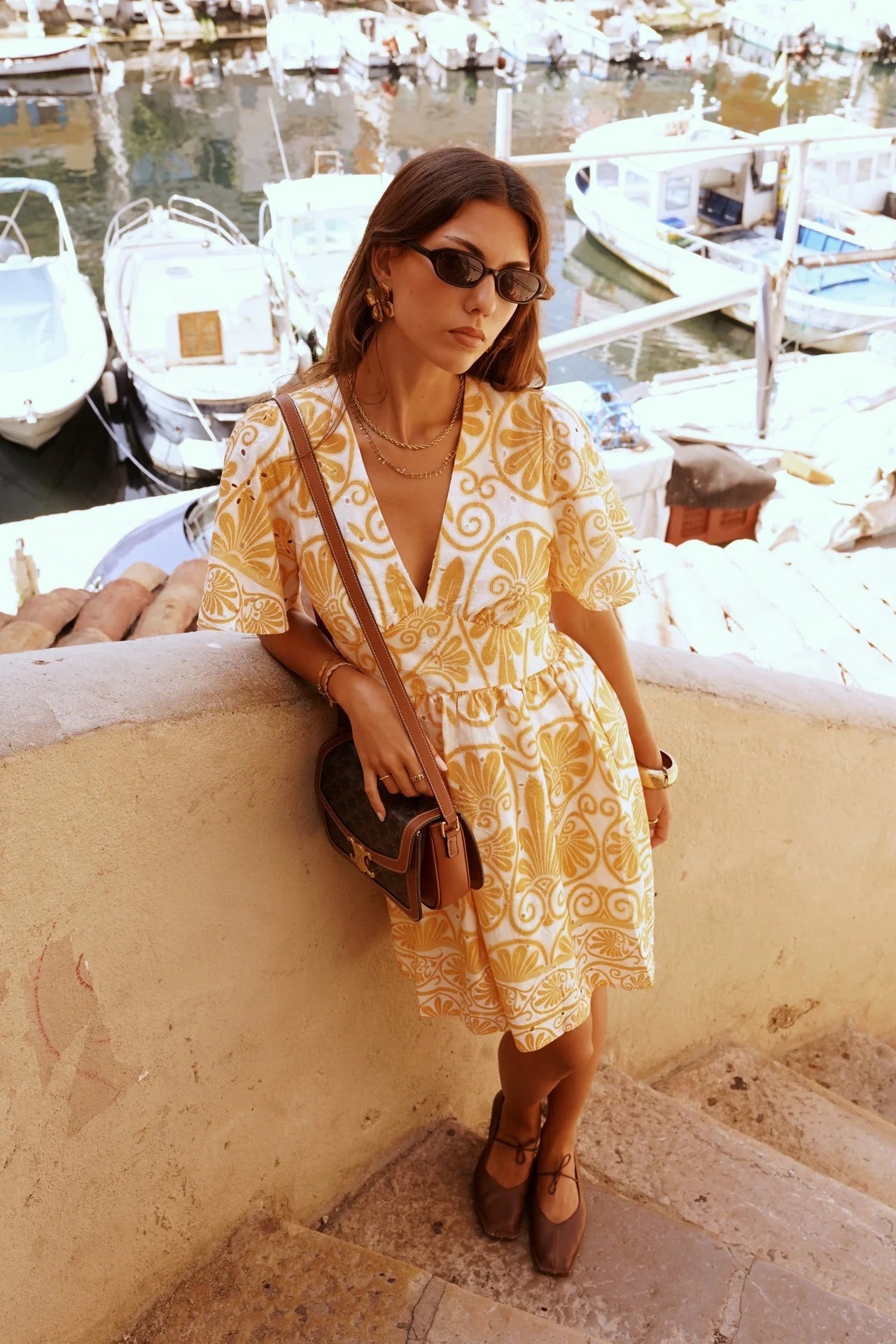 In April 1986In April 1986 Lumen DressDressesYELLOW - Blue Water Clothing