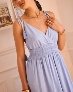 In April 1986In April 1986 Yuna Midi DressDressesLight Blue - Blue Water Clothing