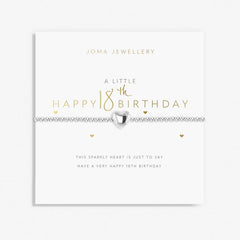 Joma JewelleryJoma Jewellery A Little 'Happy 18th Birthday' BraceletAccessories - Blue Water Clothing