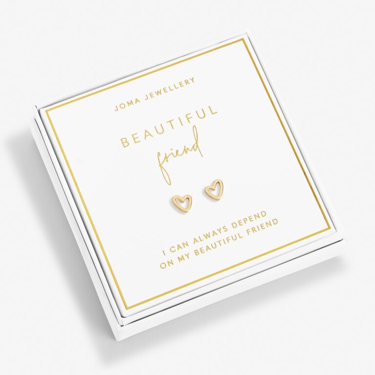 Joma Jewellery 'Beautiful Friend' Beautifully Boxed Earrings Earring Box - Blue Water Clothing