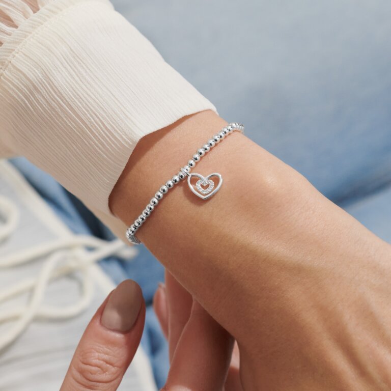 Joma Jewellery 'Happy Birthday Auntie' A Little Bracelet - Blue Water Clothing