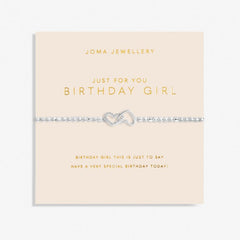 Joma JewelleryJoma Jewellery 'Just For You Birthday Girl' Forever Yours BraceletAccessories - Blue Water Clothing