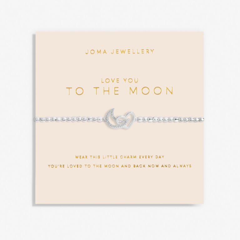 Joma Jewellery 'Love You To The Moon' Forever Yours Bracelet - Blue Water Clothing
