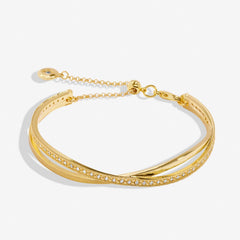 Joma JewelleryJoma Jewellery Bracelet Bar Crossover BangleJewellery - Blue Water Clothing