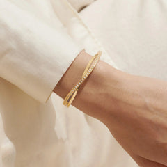 Joma JewelleryJoma Jewellery Bracelet Bar Crossover BangleJewellery - Blue Water Clothing