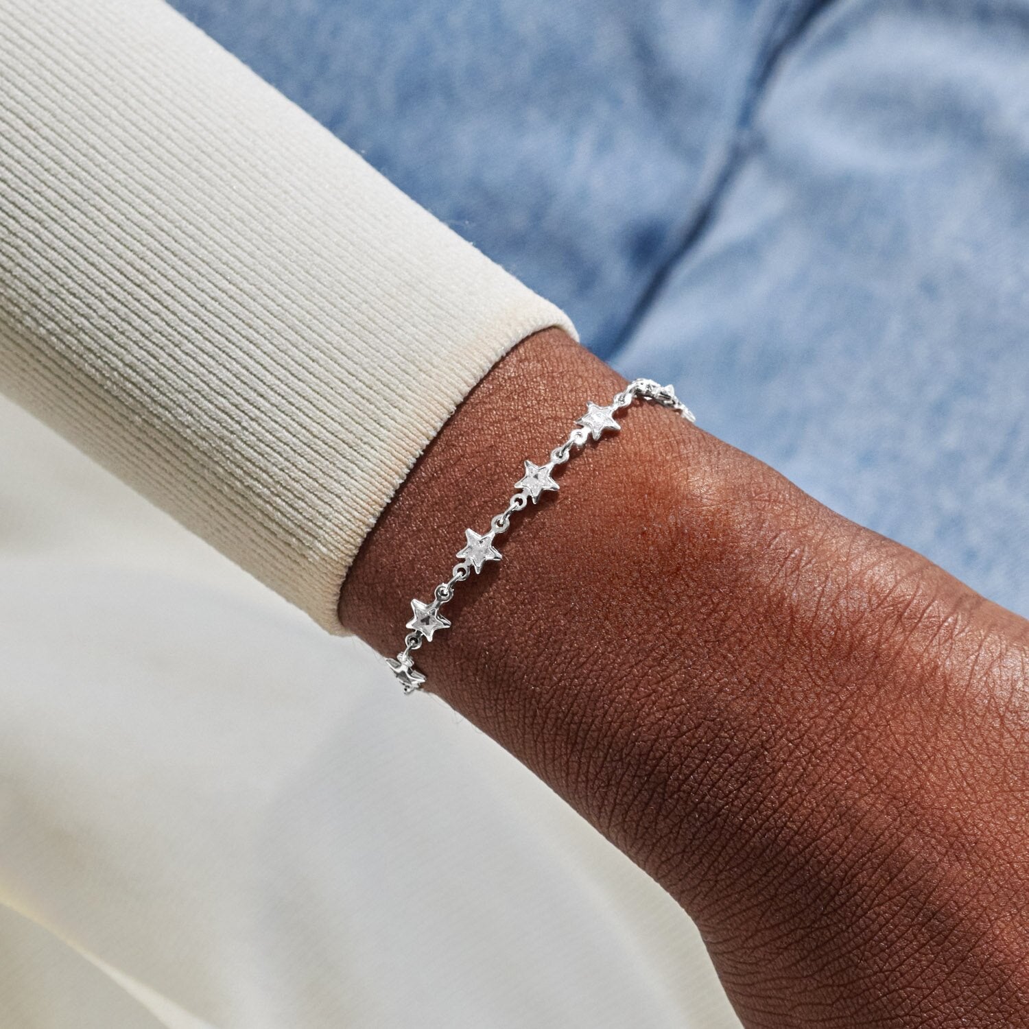 Joma JewelleryJoma Jewellery Bracelet Bar Star Tennis BraceletJewellery - Blue Water Clothing