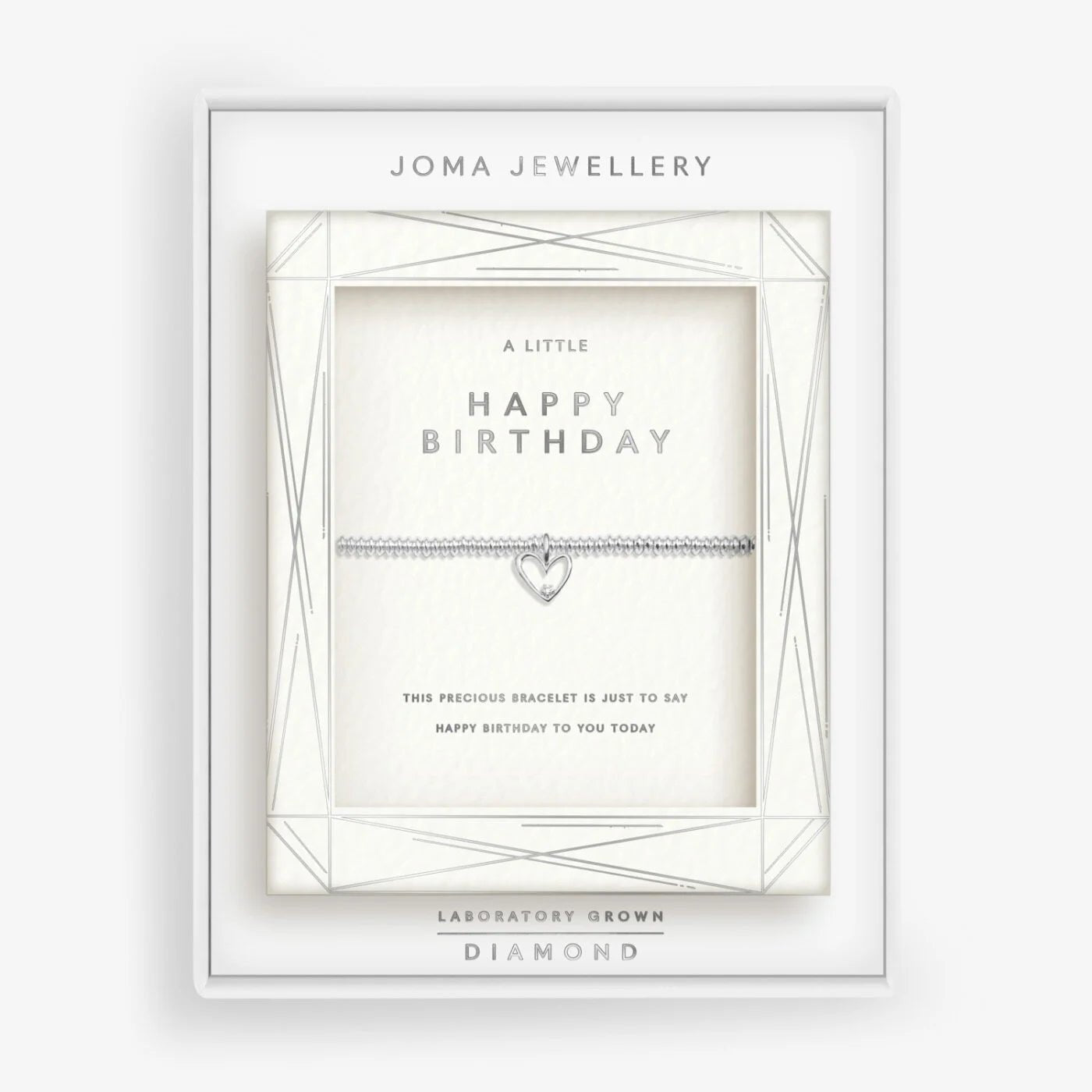 Joma JewelleryJoma Jewellery Bracelet Laboratory Grown Diamond A Little 'Happy Birthday'Jewellery - Blue Water Clothing