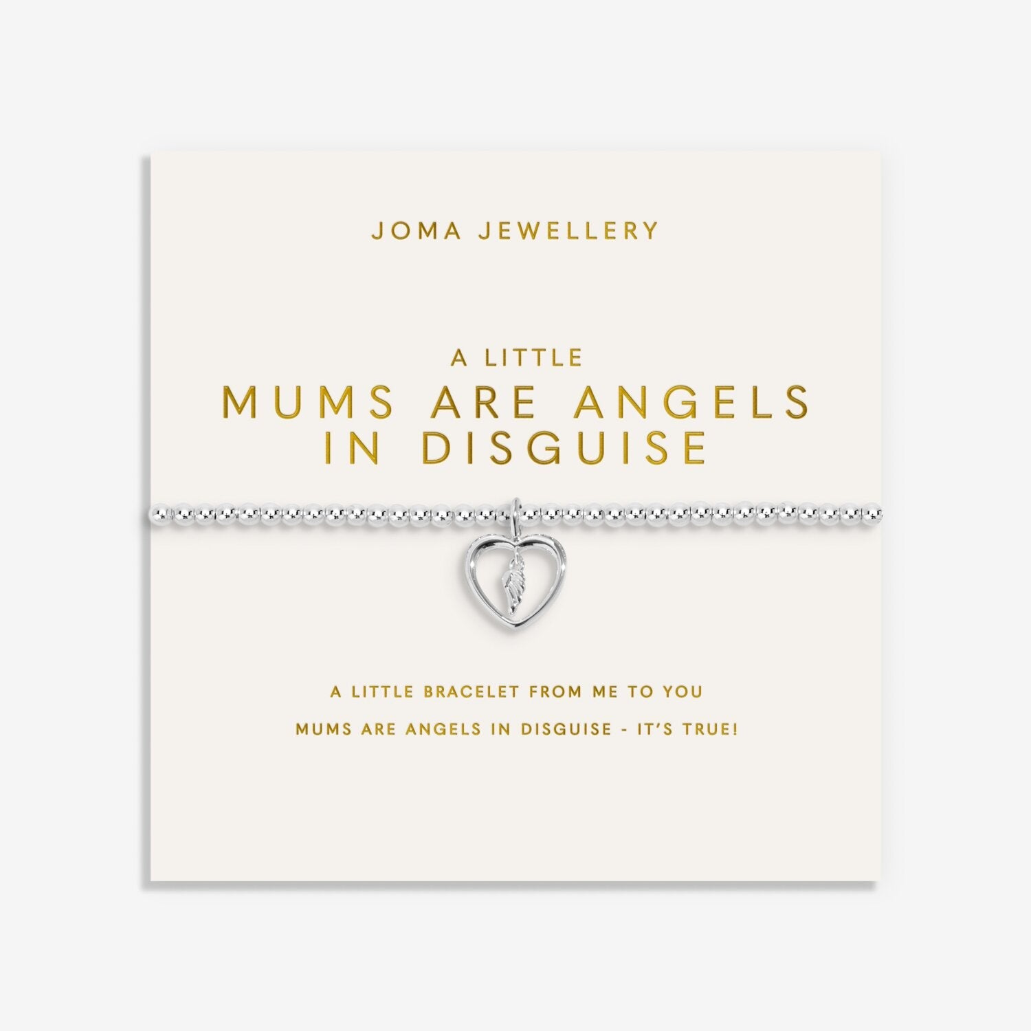 Joma JewelleryJoma Jewellery Bracelet Mother's Day A Little 'Mums Are Angels In Disguise'Jewellery - Blue Water Clothing