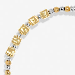 Joma JewelleryJoma Jewellery Happy Little Moments Bracelet ' Lucky 'Jewellery - Blue Water Clothing