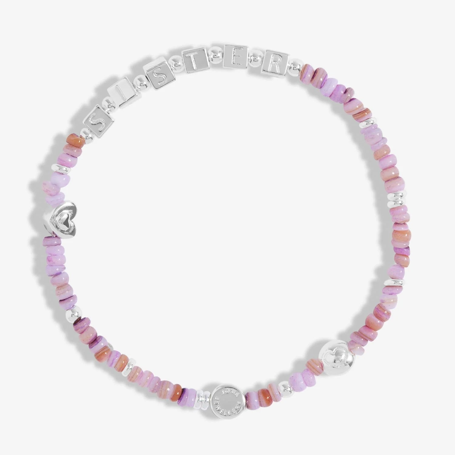 Joma JewelleryJoma Jewellery Happy Little Moments Bracelet ' Sister 'Jewellery - Blue Water Clothing