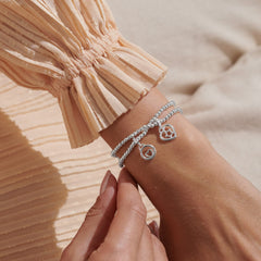 Joma JewelleryJoma Jewellery Infinity Bracelet ' Happy Birthday ' LinkedJewellery - Blue Water Clothing