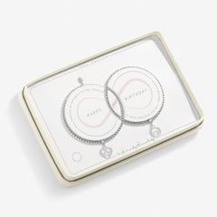 Joma JewelleryJoma Jewellery Infinity Bracelet ' Happy Birthday ' LinkedJewellery - Blue Water Clothing