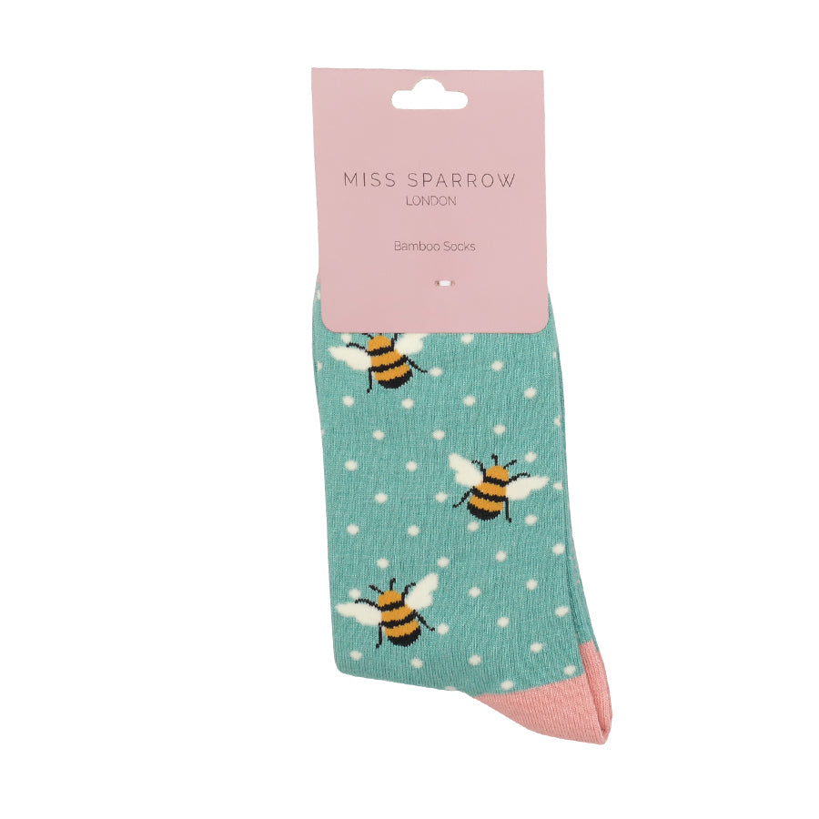 Bumble Bees Bamboo Socks