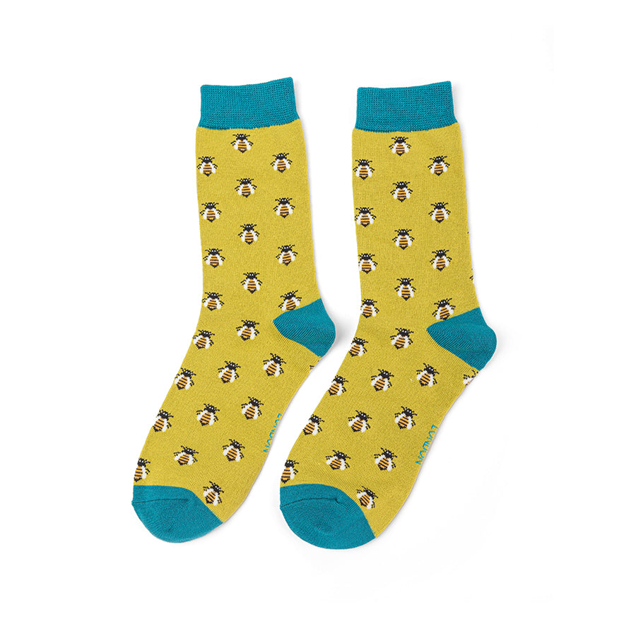 Honey Bees Bamboo Socks