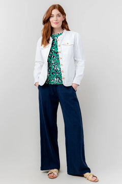 Lily & MeLily & Me Seren Jacket TwillClothingNavy - Blue Water Clothing
