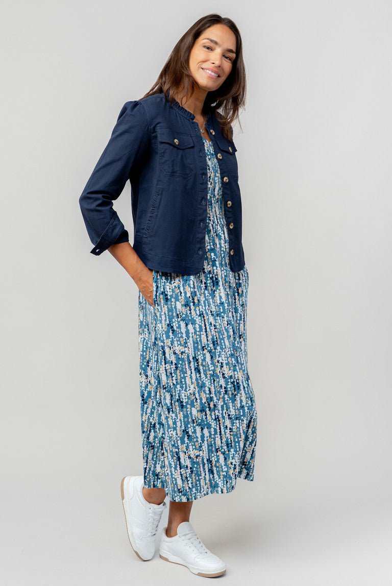 Lily & Me Seren Jacket Twill - Blue Water Clothing
