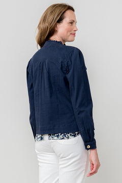 Lily & MeLily & Me Seren Jacket TwillClothingNavy - Blue Water Clothing
