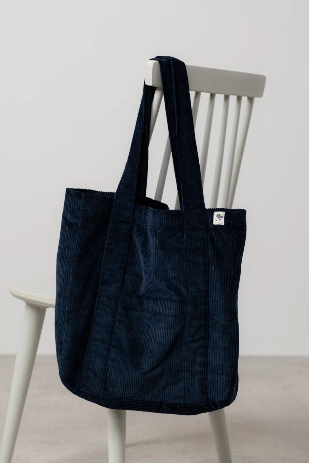 Lily & MeLily And Me Cord Shopper Bag Plain - Blue Water Clothing