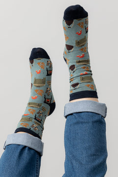 Lily & MeLily And Me Cosy Nights SockAccessoriesSea Mist - Blue Water Clothing