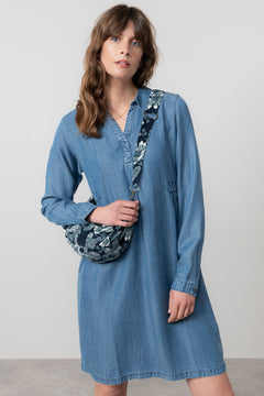 Lily & MeLily And Me Emma Dress Plain BlueClothingBlue - Blue Water Clothing
