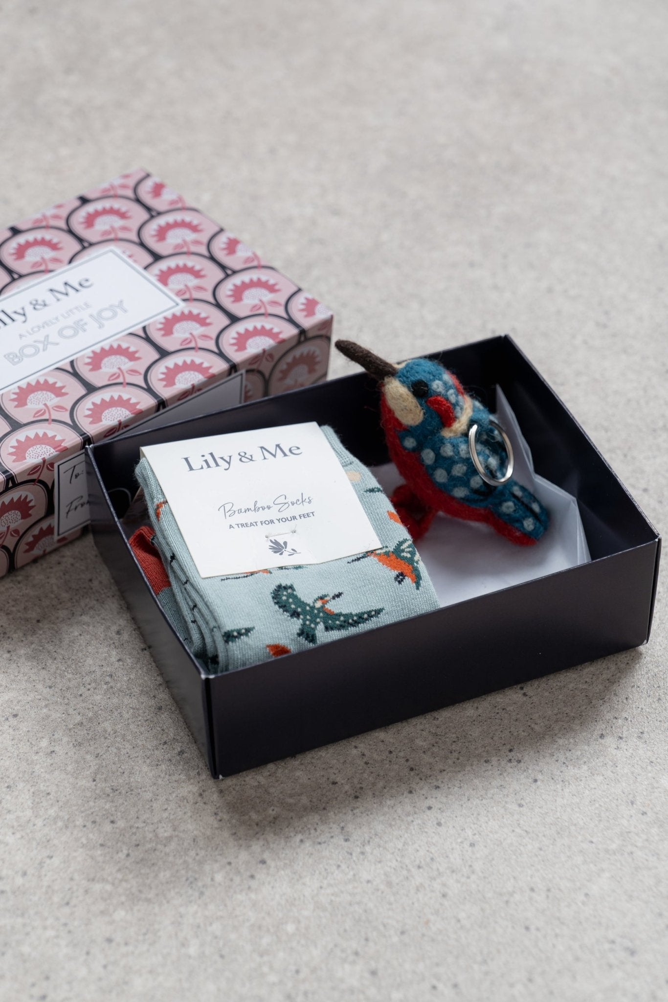 Lily & MeLily And Me Kingfisher Socks Gift BoxAccessoriesAssorted - Blue Water Clothing