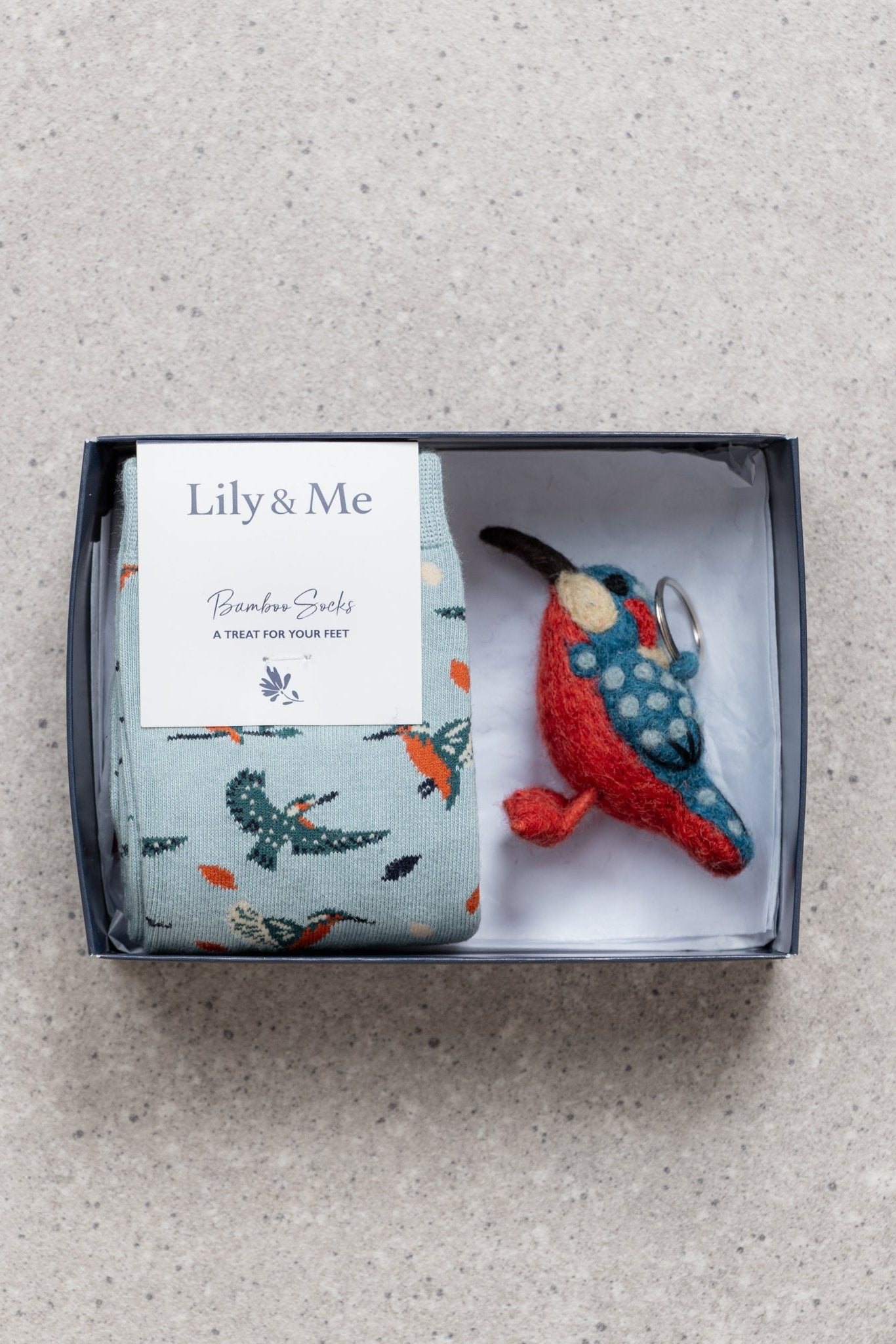 Lily & MeLily And Me Kingfisher Socks Gift BoxAccessoriesAssorted - Blue Water Clothing