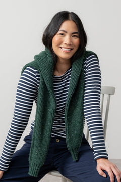 Lily & MeLily And Me Monica Top Navy StripeTopsNavy - Blue Water Clothing
