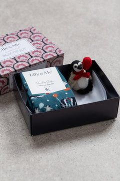 Lily & MeLily And Me Penguin Pals Socks Gift BoxAccessoriesAssorted - Blue Water Clothing