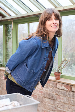 Lily & MeLily And Me Stratton Jacket Plain BlueCoats & JacketsBlue - Blue Water Clothing