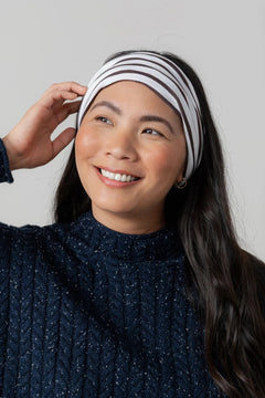 Lily & MeLily And Me Stripe Multiband - Blue Water Clothing