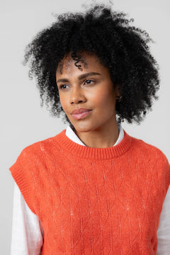 Lily & MeLily And Me Wallace Tank Plain RedTopsRed - Blue Water Clothing