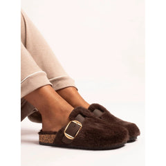 Lunar Shoes Rhianna Mule SlipperBrown - Blue Water Clothing