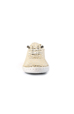 Lunar FootwearLunar Shoes Blade White Leather PlimsolesPlimsollsWhite - Blue Water Clothing