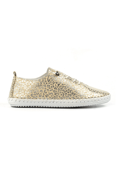 Lunar FootwearLunar Shoes Blade White Leather PlimsolesPlimsollsWhite - Blue Water Clothing