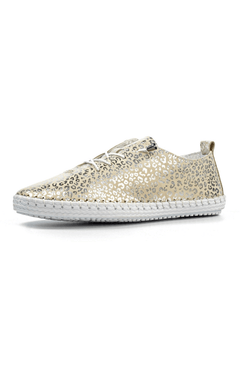 Lunar FootwearLunar Shoes Blade White Leather PlimsolesPlimsollsWhite - Blue Water Clothing