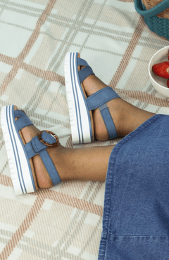 Lunar Shoes Elise Sandal - Blue Water Clothing