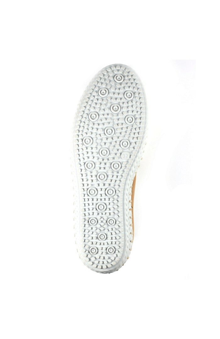 Lunar FootwearLunar Shoes St Ives Leather PlimsollPlimsollsTan - Blue Water Clothing