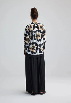 LuukaaLuukaa Auralie Woven TrousersBottomsBlack - Blue Water Clothing