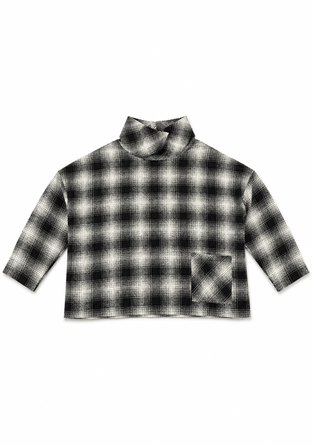 LuukaaLuukaa Bianca Plaid Check BlouseBlouseBrown Plaid - Blue Water Clothing