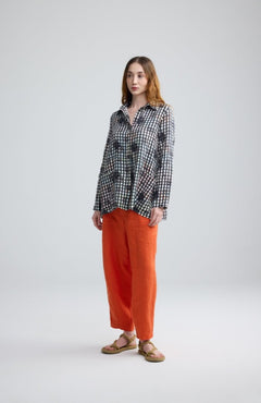 LuukaaLuukaa Brisa Woven ShacketTopsBlack - Blue Water Clothing