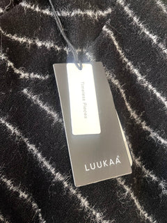 LuukaaLuukaa Elara Wool Knitted Blouse BlackTopsMonochrome Black - Blue Water Clothing