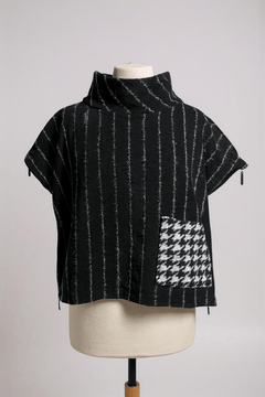 LuukaaLuukaa Elara Wool Knitted Blouse BlackTopsMonochrome Black - Blue Water Clothing