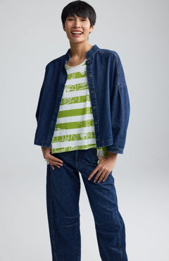 LuukaaLuukaa Jade Woven JacketCoats & JacketsBlue Denim/Indigo Denim - Blue Water Clothing