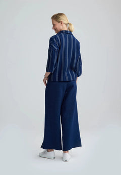 LuukaaLuukaa Jasmina Woven JacketCoats & JacketsNavy - Blue Water Clothing