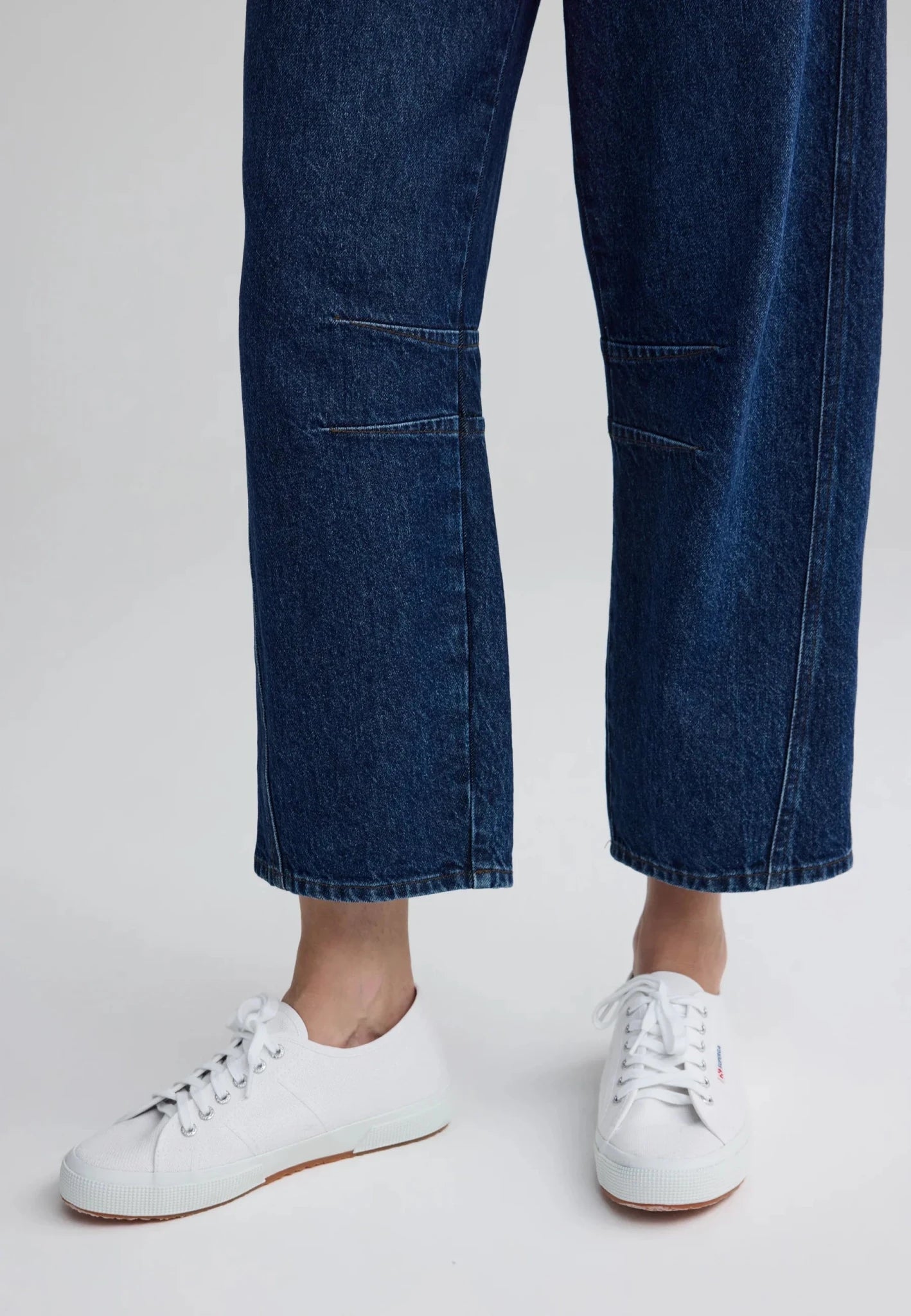 LuukaaLuukaa Lennon Woven TrousersBottomsBlue Denim/Indigo Denim - Blue Water Clothing